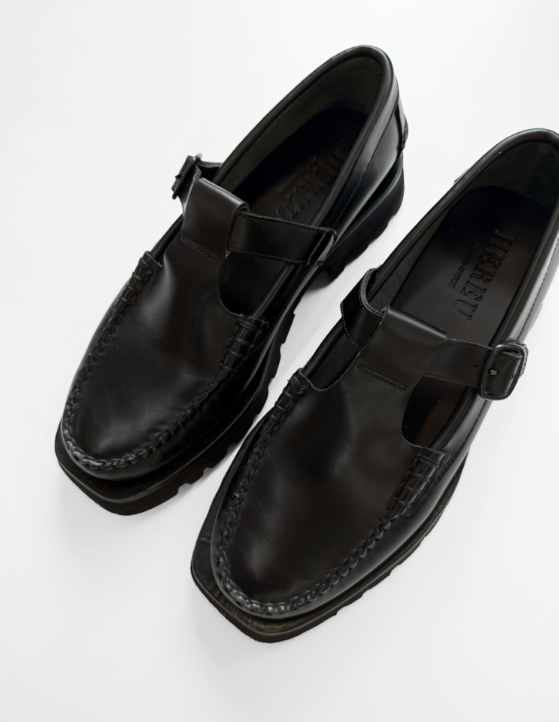 Buy HEREU Alber Sport Tread Sole T-Bar Loafer | Relove