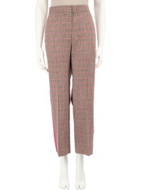 Me&Em Black Wool Mix Side Stripe Trousers XS